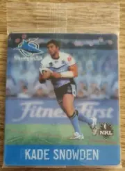 NRL 2011 Samboy Swapz Tazo ~ Kade Snowden ~ Cronulla Sharks ~ C 46/64