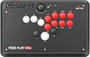 MAYFLASH F500 FLAT Elite Fight Stick All Button Arcade Leverless Controller with Sanwa OBSF buttons for PS4, PC, Xbox Series S/X, Switch, Steam Deck, macOS, Android, Raspberry Pi and more