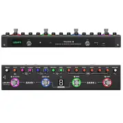 LEKATO Multi Effects Guitar Effects Pedal 36 Presets Reverb Delay Noise Gate Amp