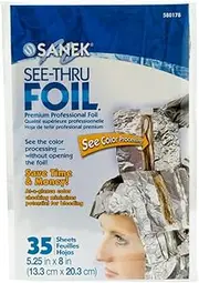 Graham Sanek See Thru Foil Hair Colour Processing 35 Styling Highlighting Sheets
