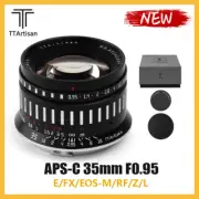 TTArtisan 35mm F0.95 APS-C Manual Lens for Sony E Fuji X Nikon Z Canon RF mount