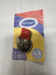 Sydney 2000 Olympic Games “International Olympic Day” Pewter Pin Benson H. New
