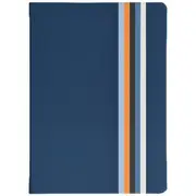 Keji A5 Notebook 160 Page Navy Stripe