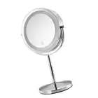 Makeup Mirror LED Rotate Adjustable Rechargeable High Definition 3X Magnifyi EUJ