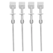 4 Pcs Lab Support Laboratory Clamp Stand Flexible Condenser Flask