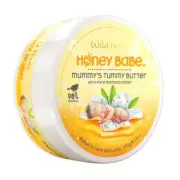 Wild Ferns Honey Babe Mummy's Tummy Butter with Pure Manuka Honey 175g Natural