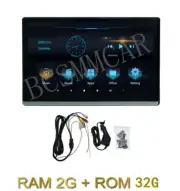 Car Rear Seat Headrest Monitor HMDI Video Touch Screen 11.6in TV Player 2+32G