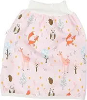 ANDRESLAD Diaper Skirt Pee Training Clothes Potty Training Pants Nappy Pants Nappy Skirt Training Pants Washable Training Pants Newborn Diapers White Pure Cotton