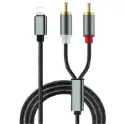 Audio Adapter Cable Phone To Rca Lotus Cable Speaker Audio Amplifier Link Audio Cable Suitable For Apple Iphone-C11
