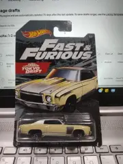 Hot Wheels Fast & Furious 1970 Chevy Monte Carlo Tokyo Drift 1:64 Diecast