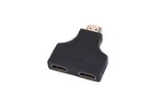HDMI Male to Dual Female 1 In 2 Out Splitter Adapter Audio Video 1080P 4K@30Hz HD Connector