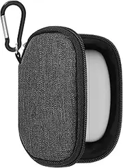 Geekria Earbuds Carrying Pouch Compatible with Sony WF-C710N, LinkBuds Open/Fit, WF-C510, WF-1000XM5, WF-1000XM4, Replacement Protective Earphones Travel Bag with Carabiner Clip