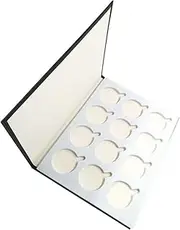 Eigell Eyeglasses Lens Holder Glasses Lens Storage Case Multipurpose Travel Container Glasses Lenses Organizer Lens Storage Tray