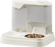 Automatic Cat Feeder,Cat Food Dispenser Automatic | Large Capacity Pet Feeding Bowl for Indoor Kittens and Puppies