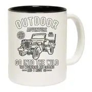 Outdoor Adventure Go Into The Wild Offroad 4X4 Car Mug Cup
