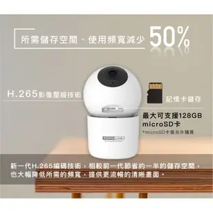 TOTOLINK C2 300萬畫素 360度 全視角 寵物監控攝影機 WiFi網路攝影機 可旋轉 監視器 雙向語音