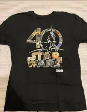 STAR WARS CELEBRATION 2017 40TH Anniversary A New Hope MCQUARRIE T-SHIRT XL NEW