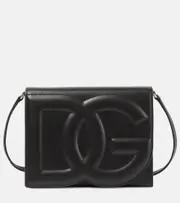 [Dolce & Gabbana] Dolce & Gabbana DG leather shoulder bag One Size black