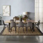 Acacia Live Edge Solid Timber Dining Table 260cm