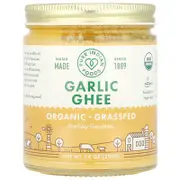 Pure Indian Foods, Organic Grassfed Garlic Ghee, 7.8 oz (220 g)