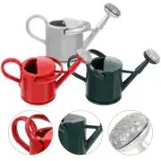 3 Pcs Mini Kettle Miniature Watering Can Dollhouse Toy Plastic Garden Child