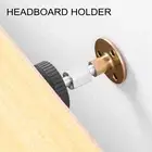 Wall-fixed Bedside Shelf Headboard Stopper Bed Frame Anti-shake Tool with Strong