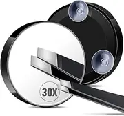 GOMIPURU Magnifying Mirror with Light, Double Sided 30X/1X Magnifying Mirror