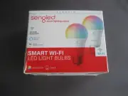 pack of 2 EW Sengled Smart WI-FI LED Light Bulbs Multicolor Alexs &
