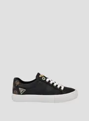 GUESS Women's Black Lite It Sneakers Size: 6