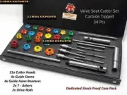 MOTORCYCLES,ATV HEADS VALVE SEAT CUTTER KIT CARBIDE TIPPED 34 PCS ALL IN ONE