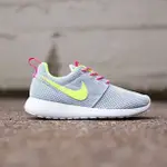 現貨 限時特價 南🔥 NIKE ROSHERUN GS 大童鞋 女鞋 灰黃 糖果系 彩色 彩虹 599729-008