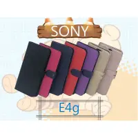 在飛比找蝦皮購物優惠-City Boss Sony Xperia E4g 側掀皮套