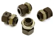 Billet Machined Wheel Adapter 24mm Hex (4) for Losi 1/5 Desert Buggy XL-E & 2.0