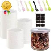 Yogurt Jar Lids for OUI- 30 PCS OUI Plastic Yogurt Jar Lids Replacement Lids