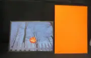 Marcel Schurman Glowing Pumpkin Card #3123