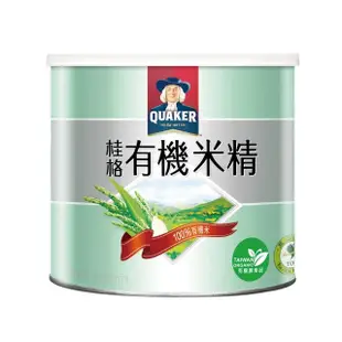 【QUAKER 桂格】有機米精300gx3罐