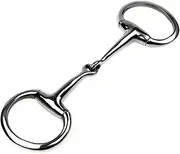 Abbraccia Horse Snaffle Horse Chew Snaffle Chewing Training Bit Bit Tack Horse Mouth Bit for Training Riding Equestrian Sports