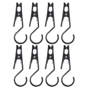 8 Pcs Antiskid Clamp Tent Fixed Clip Outdoor Camping Lights Hook Holder
