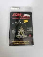 Star Trek The Next Generation Klingon Communicator Talking Badge