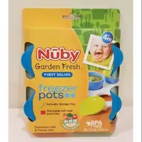 在飛比找蝦皮購物優惠-⭐現貨【Nuby】副食品冷凍儲存盒(4入)優惠下殺再優惠