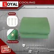 430x610cm Heavy Duty Canvas Tarp Tarpaulin Waterproof Tear UV Resistant Durable