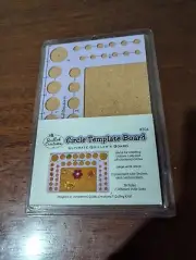 Quilled Creations Quilling Tool CIRCLE TEMPLATE BOARD Use w/Quilling kits ~ 304