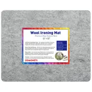 ZOMONETI 15" x 12" Wool Pressing Mat 100% New Zealand Felted Wool Ironing Mat...
