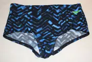 Speedo Endurance Boys Chameleon Printed Flipturn Trunk Bathers Size 12 New