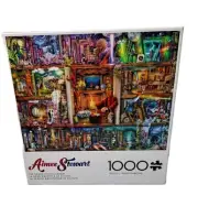 Aimee Stewart The Grand Fiction Library 1000 Piece Jigsaw Puzzle Fantasy Books