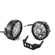 For Polaris RZR XP 4 1000 Turbo RZR 900 5" Round LED Work Light Pods Driving FOG