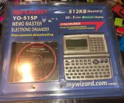 Sharp YO-515P Electronic Memo Master Organizer “New Sealed”