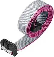 XYWHPGV IDC Wire Flat Cable FC/FC Connector A-type 12 Pins 2.54mm Pitch 1m Length Gray(c1fa6 c4fed ea17b 714c5 417e1 f43b3