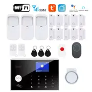 Multi-Function Alarm System for Home Security with GSM Wifi Host, Smart Life App