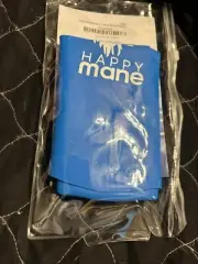 NEW Large Happy Mane Silicone Swim Cap Braids & Dreadlocks Keeps Hair Dry BLUE